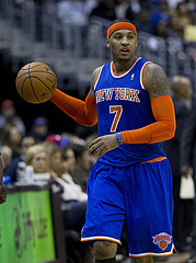 Not everyone has as many options as Carmelo (Via Flickr https://www.flickr.com/photos/keithallison/)